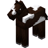 Horse: Dark Brown (Baby) pet